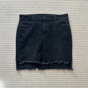 Joe's Jeans Black Denim Skirt
